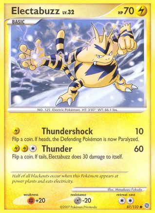 Electabuzz (087/132) [Secret Wonders] Normal - Common
