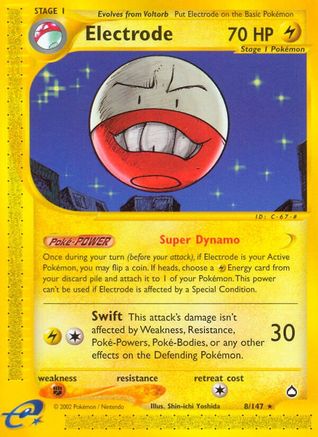 Electrode (8/147) [Aquapolis] Normal - Rare