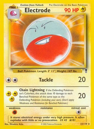 Electrode (22/110) [Legendary Collection] Normal - Rare