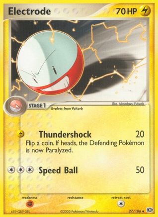 Electrode (27/106) [Emerald] Normal - Uncommon