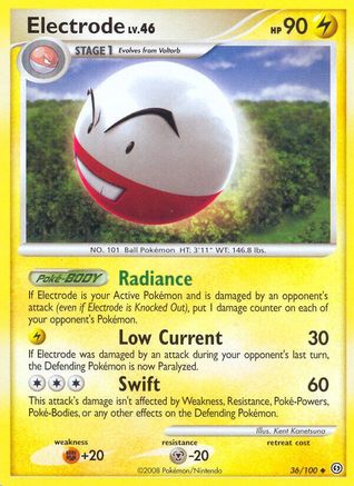 Electrode (36/100) [Stormfront] Normal - Uncommon