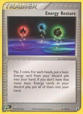Energy Restore (81/109) [Ruby and Sapphire] Normal - Uncommon