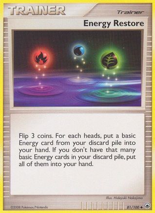 Energy Restore (81/100) [Majestic Dawn] Normal - Uncommon