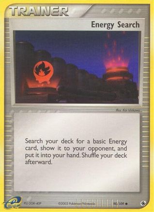 Energy Search (090/109) [Ruby and Sapphire] Normal - Common