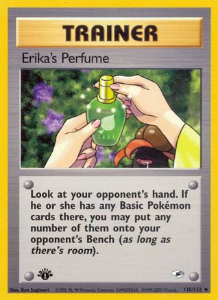 Erika's Perfume (110/132) [Gym Heroes] 1st Edition - Uncommon