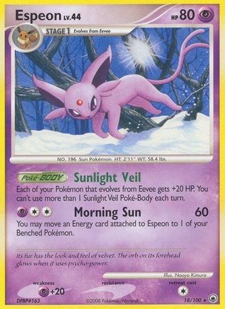 Espeon (018/100) [Majestic Dawn] Normal - Rare