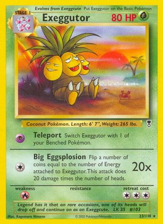Exeggutor (23/110) [Legendary Collection] Normal - Rare