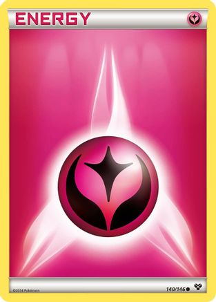 Fairy Energy (140/146) [XY Base Set] Normal - Common