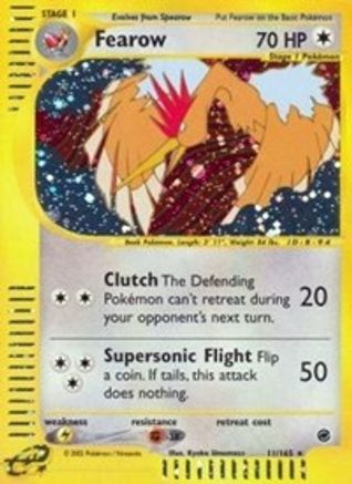 Fearow (11/165) [Expedition] Reverse Holofoil - Holo Rare