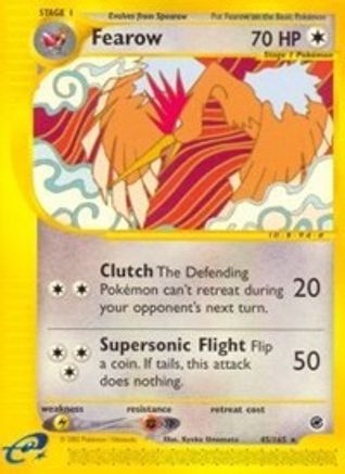 Fearow (45/165) [Expedition] Reverse Holofoil - Rare