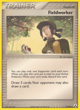 Fieldworker (073/92) [Legend Maker] Normal - Uncommon
