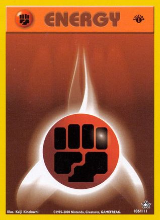 Fighting Energy (106/111) [Neo Genesis] 1st Edition - Common