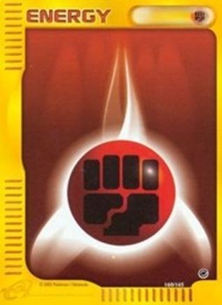 Fighting Energy (160/165) [Expedition] Reverse Holofoil - Common