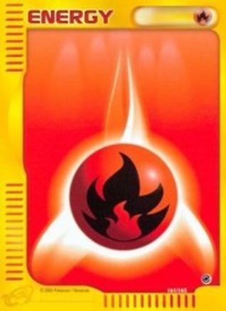 Fire Energy (161/165) [Expedition] Normal - Common