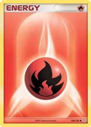 Fire Energy (124/130) [Diamond and Pearl] Normal - Common