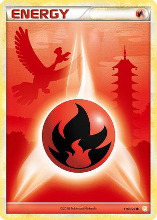 Fire Energy (116/123) [HeartGold SoulSilver] Normal - Common