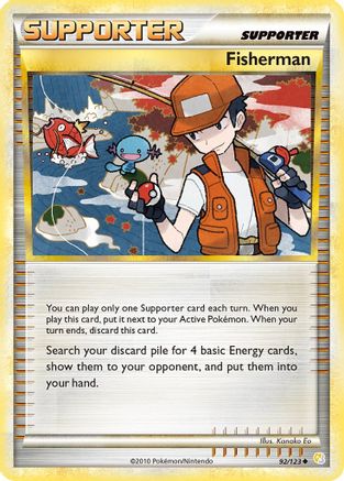 Fisherman (092/123) [HeartGold SoulSilver] Normal - Uncommon