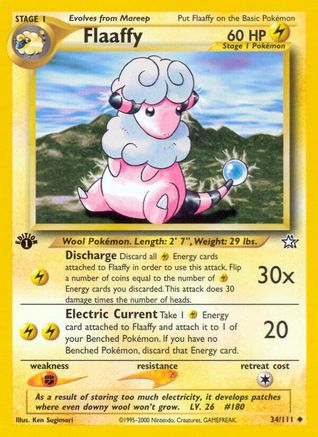 Flaaffy (034/111) [Neo Genesis] 1st Edition - Uncommon
