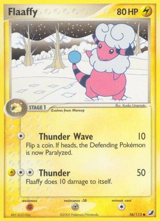Flaaffy (56/115) [Unseen Forces] Normal - Common
