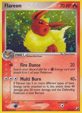 Flareon (5/115) [Unseen Forces] Holofoil - Holo Rare