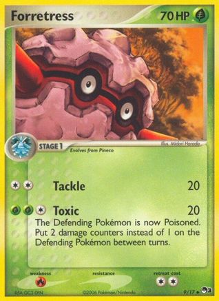 Forretress (9/17) [POP Series 3] Normal - Uncommon