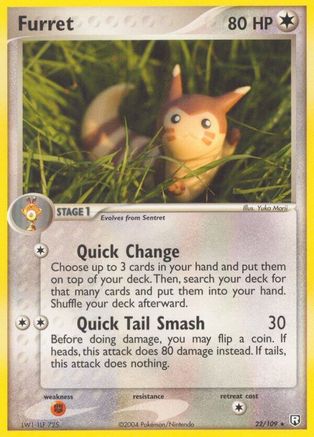 Furret (022/109) [Team Rocket Returns] Normal - Rare