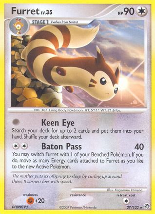 Furret (27/132) [Secret Wonders] Normal - Rare