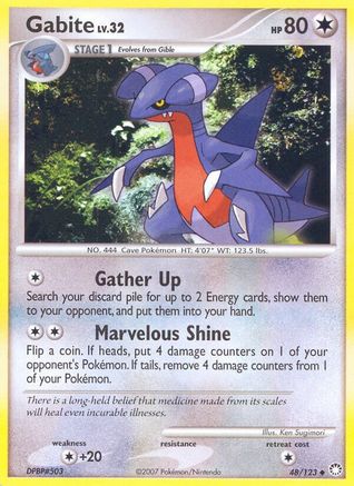 Gabite (048/123) [Mysterious Treasures] Normal - Uncommon