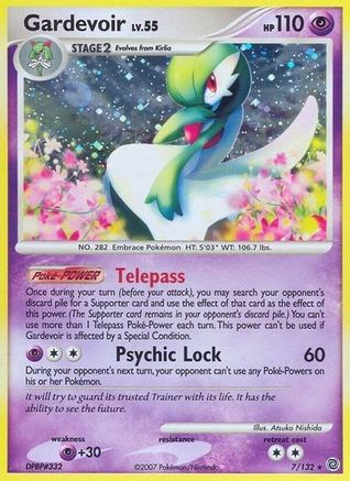 Gardevoir (7/132) [Secret Wonders] Holofoil - Holo Rare