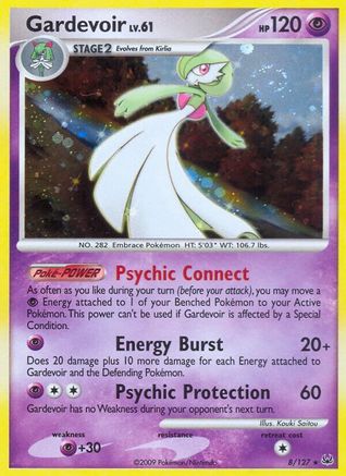 Gardevoir (8/127) [Platinum] Holofoil - Holo Rare