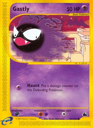 Gastly (57/144) [Skyridge] Normal - Common
