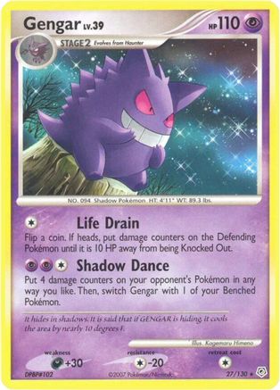 Gengar (027/130) [Diamond and Pearl] Normal - Rare