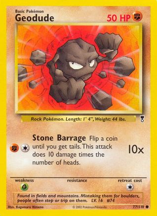 Geodude (77/110) [Legendary Collection] Reverse Holofoil - Common