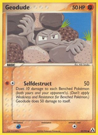 Geodude (053/92) [Legend Maker] Normal - Common