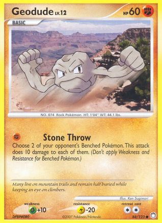 Geodude (084/123) [Mysterious Treasures] Normal - Common