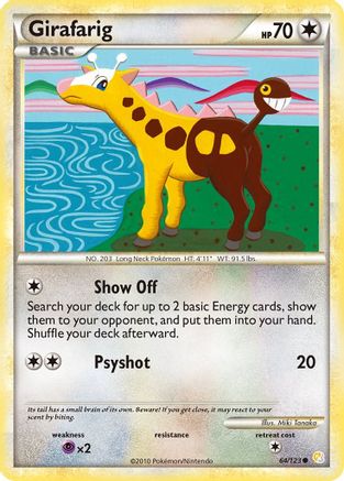 Girafarig (064/123) [HeartGold SoulSilver] Normal - Common