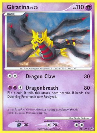 Giratina (28/127) [Platinum] Normal - Rare
