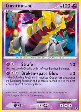 Giratina (27/127) [Platinum] Normal - Rare