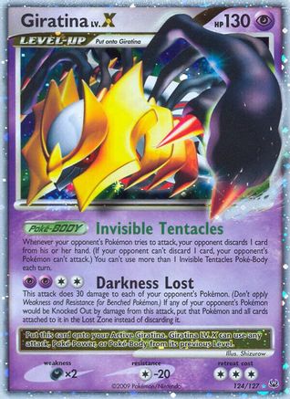 Giratina LV.X (124/127) [Platinum] Holofoil - Ultra Rare