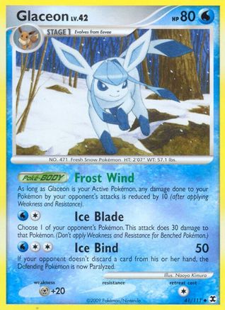 Glaceon (041/111) [Rising Rivals] Normal - Uncommon