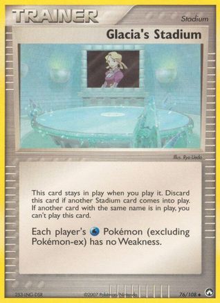 Glacia's Stadium (76/108) [Power Keepers] Normal - Uncommon