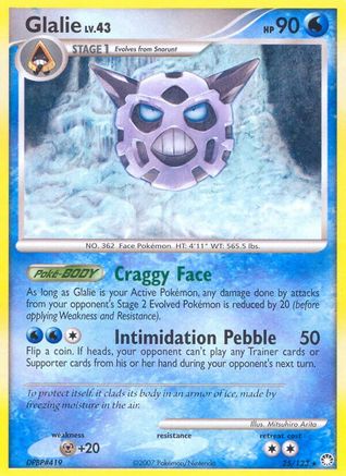 Glalie (25/123) [Mysterious Treasures] Normal - Rare