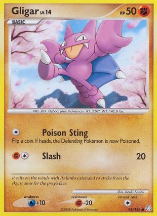 Gligar (95/146) [Legends Awakened] Normal - Common