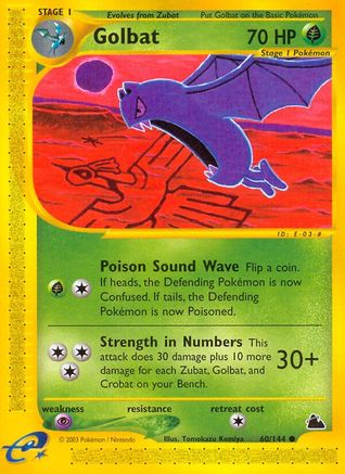 Golbat (60/144) [Skyridge] Normal - Common
