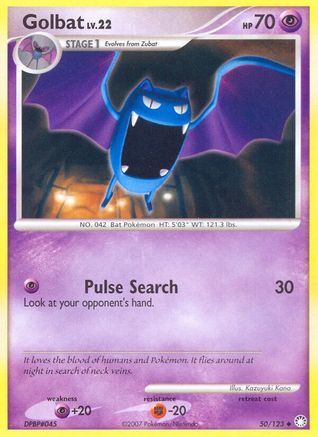 Golbat (50/123) [Mysterious Treasures] Normal - Uncommon