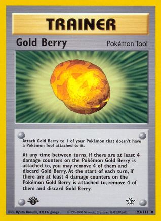Gold Berry (093/111) [Neo Genesis] 1st Edition - Uncommon