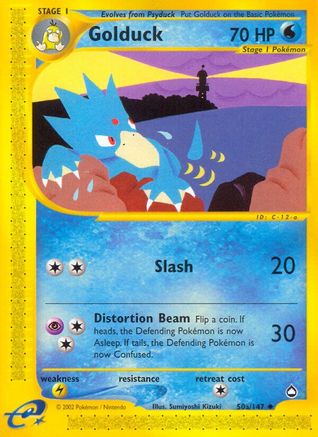 Golduck (50a) (50/147) [Aquapolis] Normal - Uncommon