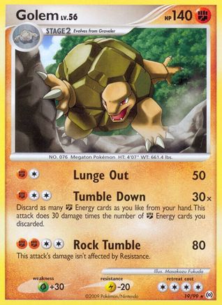 Golem (19/99) [Arceus] Normal - Rare
