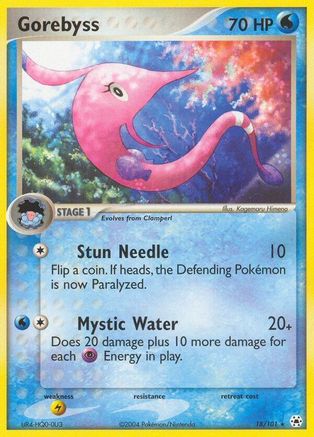 Gorebyss (18/101) [Hidden Legends] Reverse Holofoil - Rare