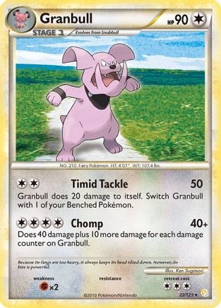 Granbull (022/123) [HeartGold SoulSilver] Normal - Rare